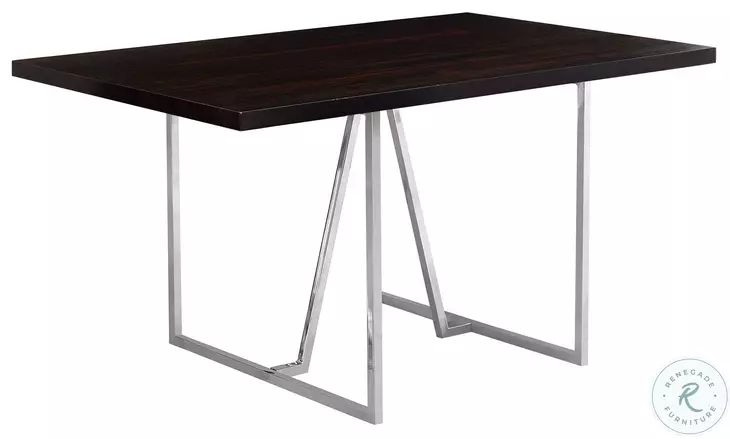 1064 Espresso Rectangular Dining Table