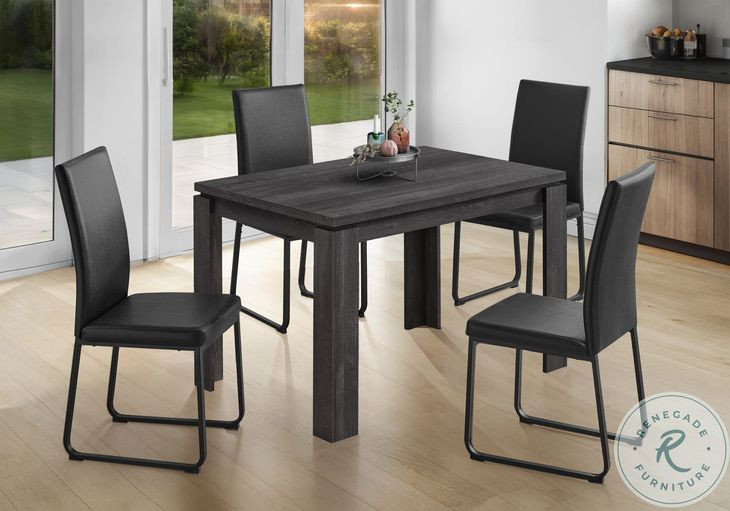 1166 Black Dining Table