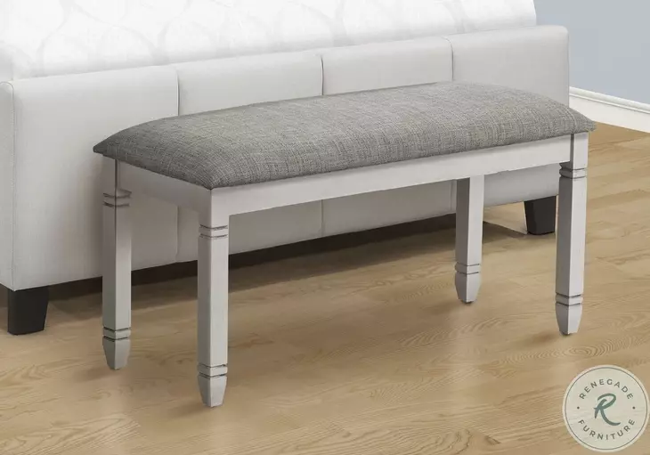 1257 Gray Bench