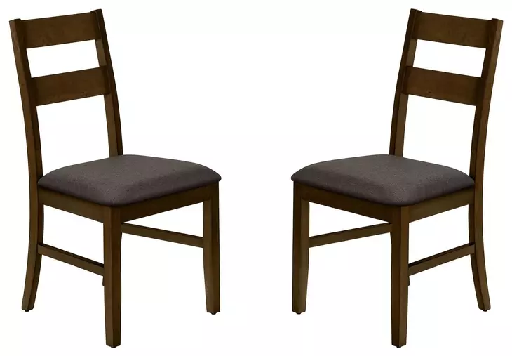 1396 Brown Dining Chair Set Of 2