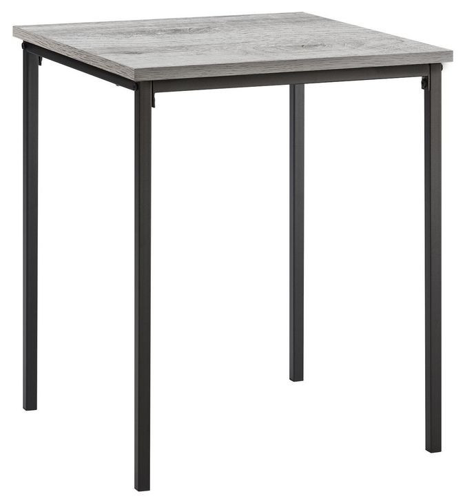 3828 Gray Square Accent Table