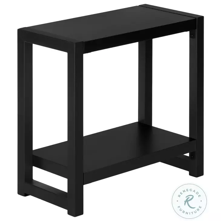 2081 Black 22" Accent Table