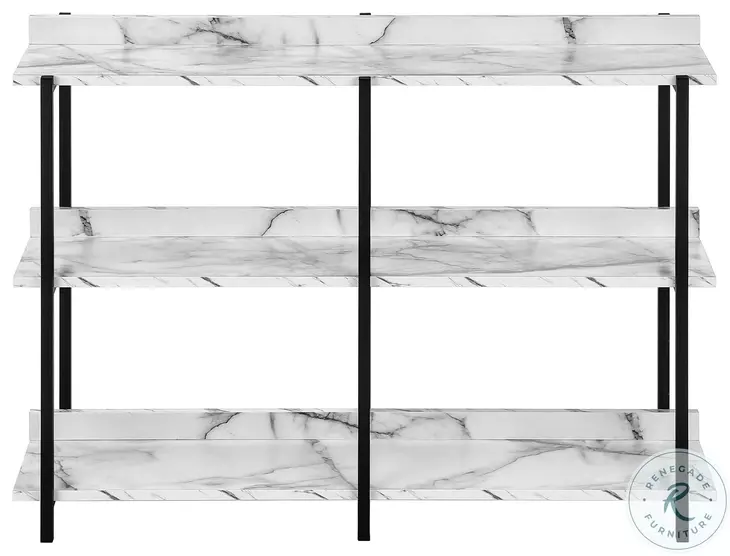 2221 White 48" Console Table