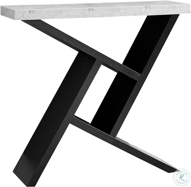 Black 36" Console Table