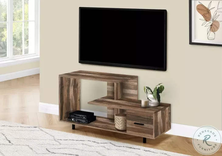 2611 Brown TV Stand