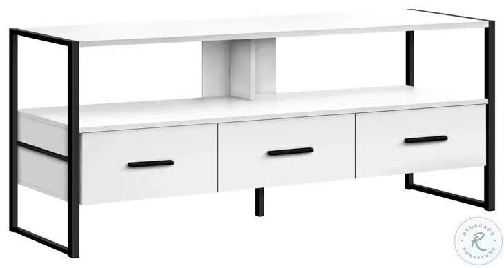 2615 White TV Stand