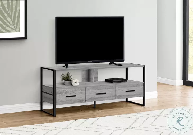 2617 Grey TV Stand