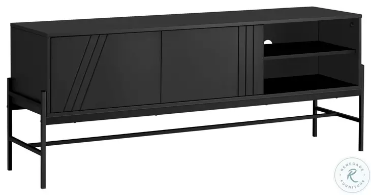 2734 Black TV Stand