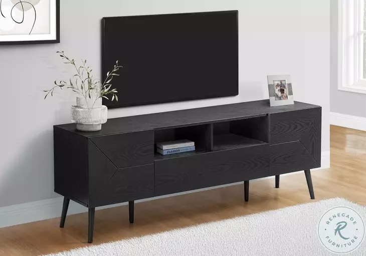 2754 Black TV Stand