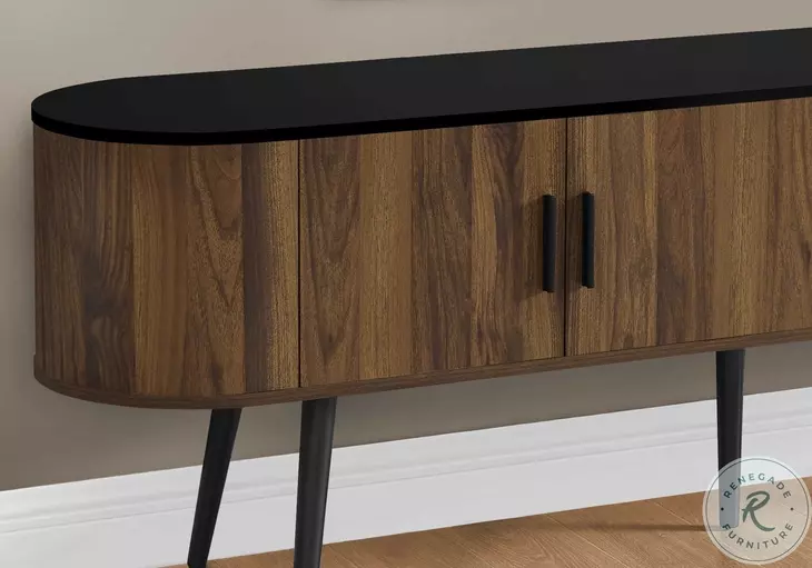 2798 Black and Brown TV Stand