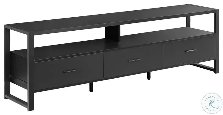 2845 Black TV Stand