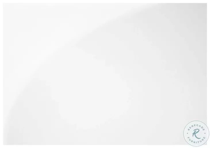 3286 White Rectangular Cocktail Table