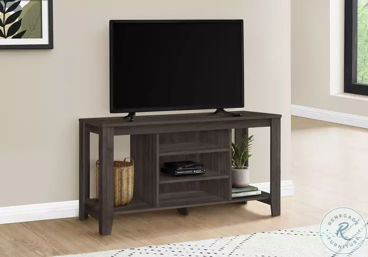 3567 Brown Oak 48" TV Stand