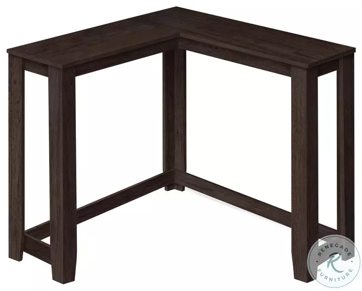 3660 Espresso 36" Corner Sofa Table