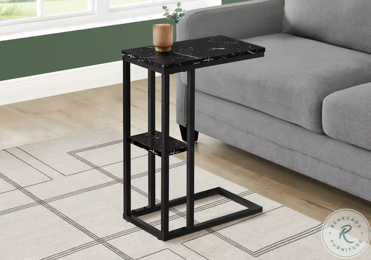 3674 Black Accent Table