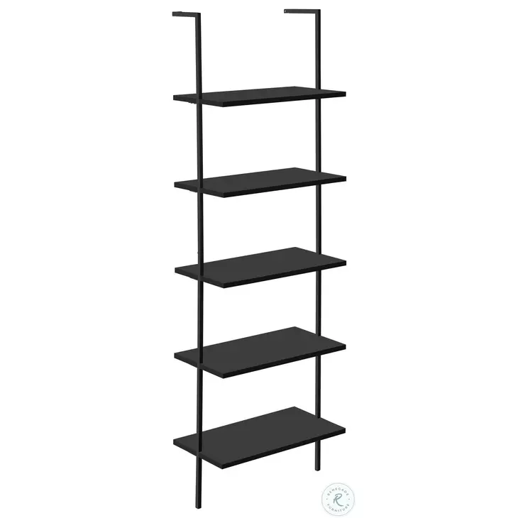 3683 Black Bookcase