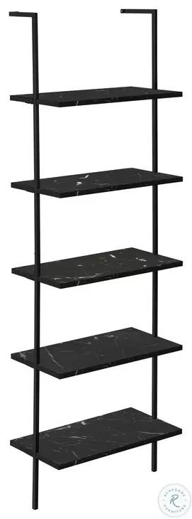 3684 Black Bookcase