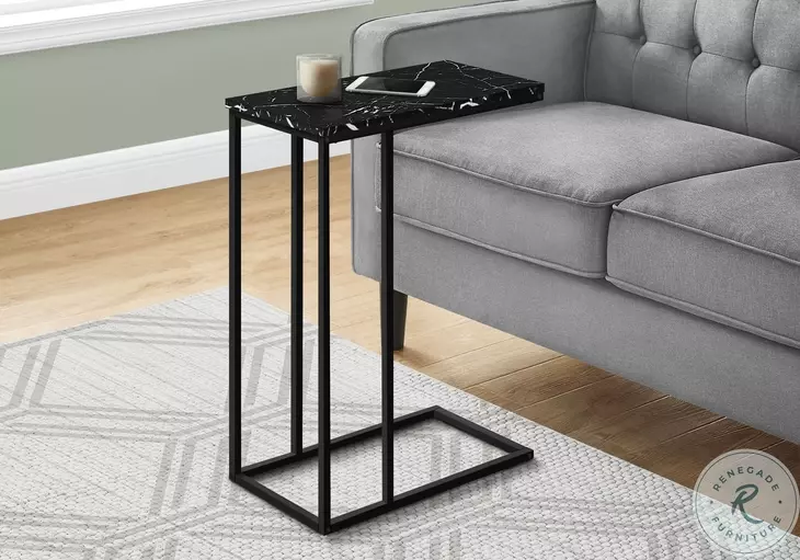 3763 Black Accent Table