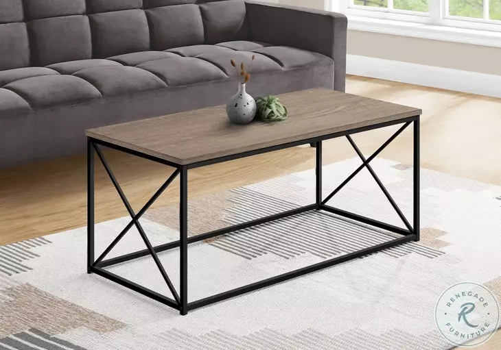 3786 Dark Taupe Coffee Table