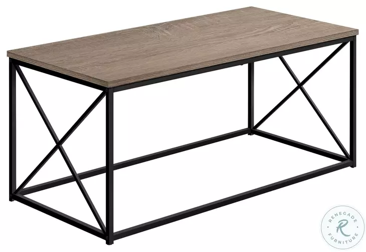 3786 Dark Taupe Coffee Table
