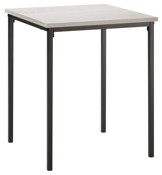 3826 Washed Oak Square Accent Table