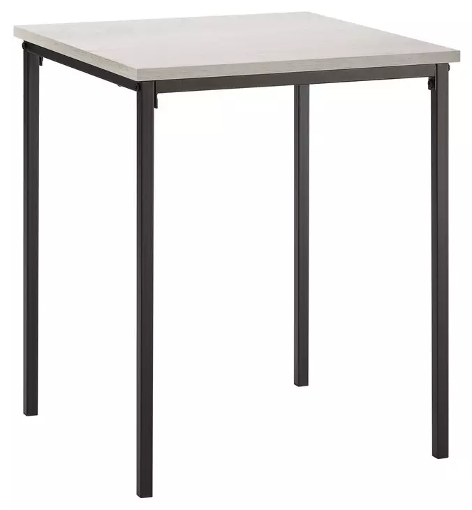 3826 Washed Oak Square Accent Table