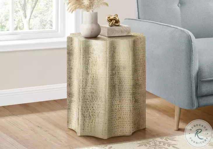 3902 Gold Accent Table