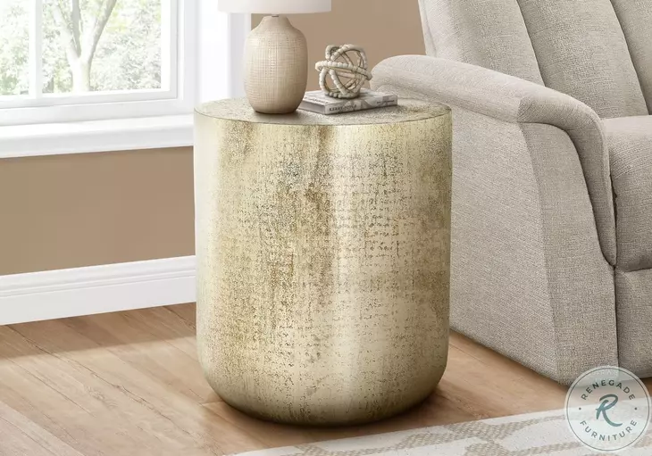 3907 Gold Accent Table