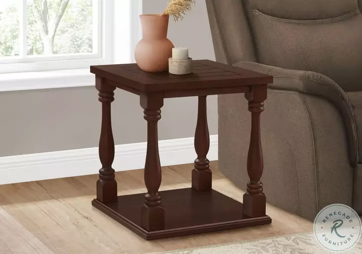 3970 Espresso Accent Table