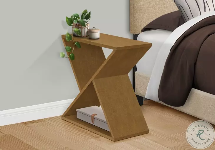 3981 Dark Taupe Accent Table