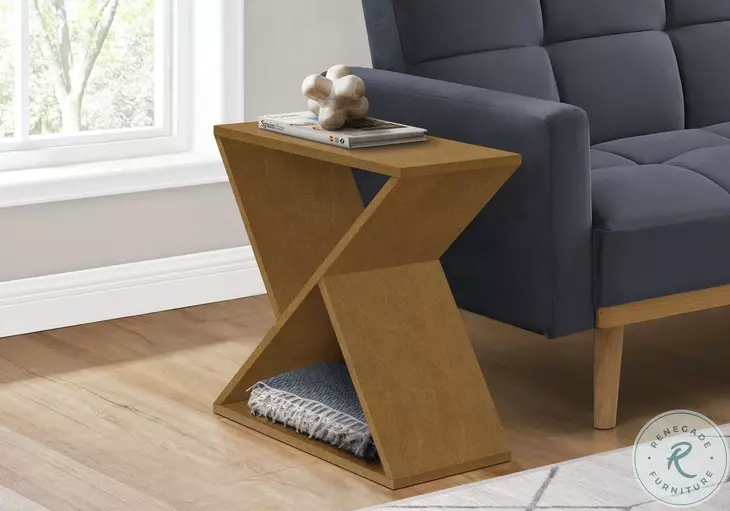 3981 Dark Taupe Accent Table