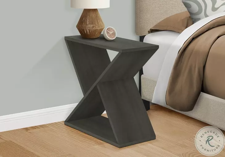 3982 Dark Green Accent Table