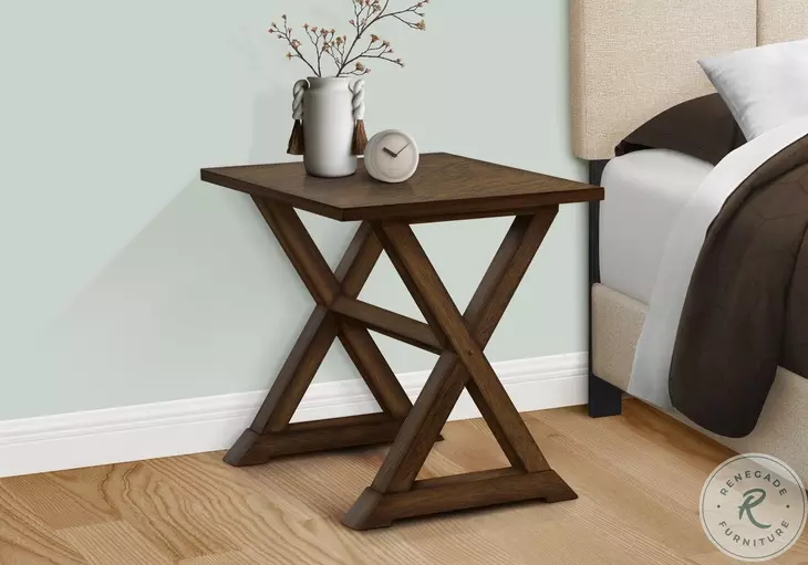 3988 Walnut Accent Table