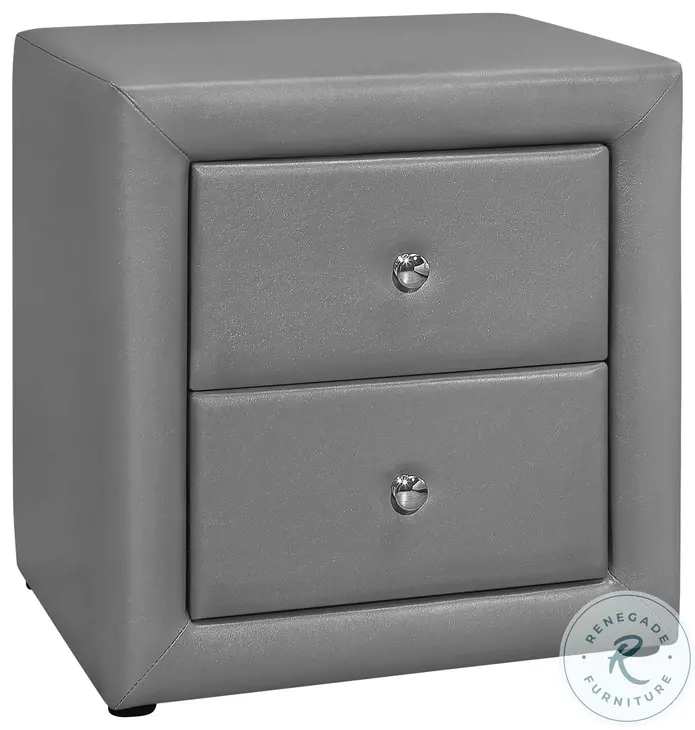 5602 Grey 21" Nightstand