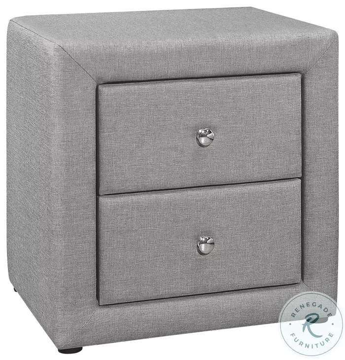 5604 Grey 21" Nightstand