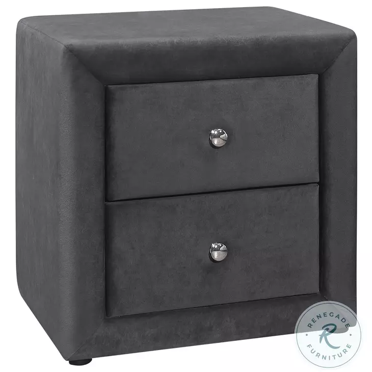 5607 Dark Grey Nightstand