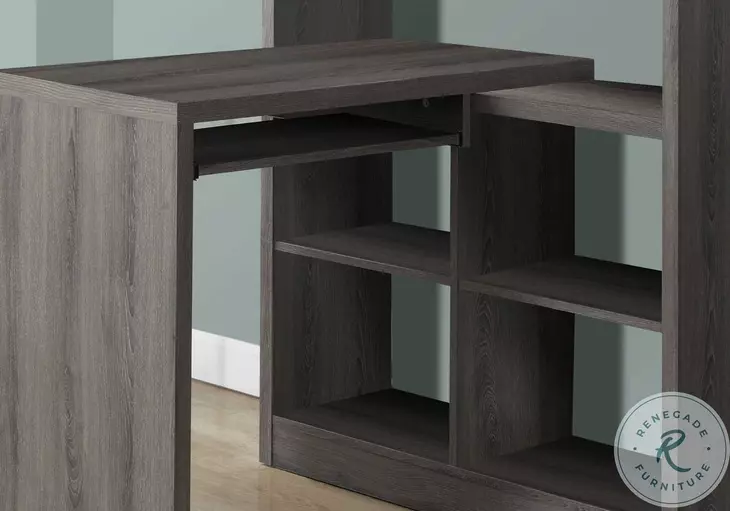 Dark Taupe Left/Right Facing Corner Desk