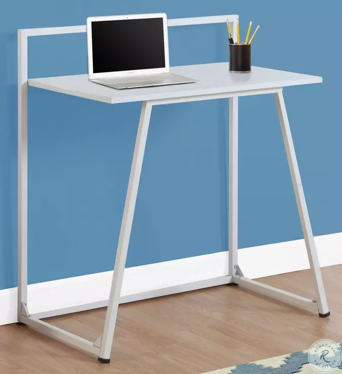 7110 White 32" Juvenile Computer Desk