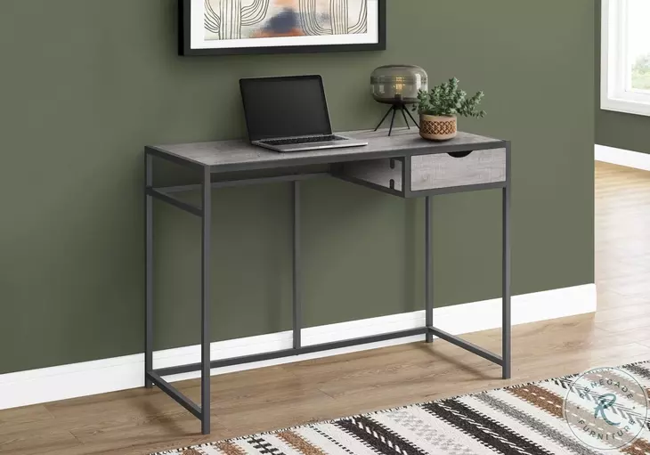 7217 Grey 48" Computer Desk