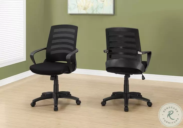 7224 Black Office Chair