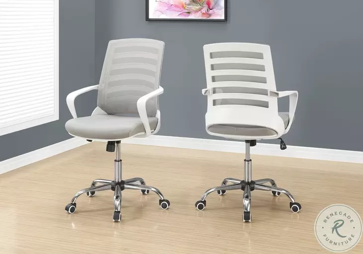 7225 Gray Office Chair