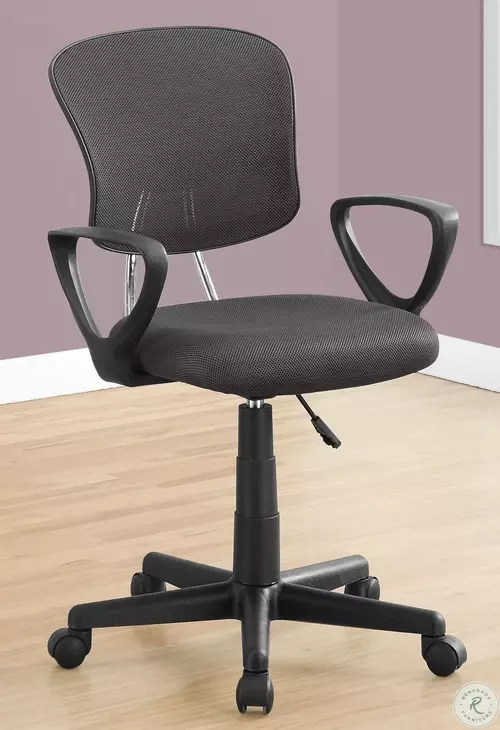 Gray Mesh Juvenile Office Chair
