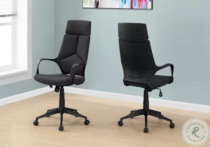 7272 Black Office Chair