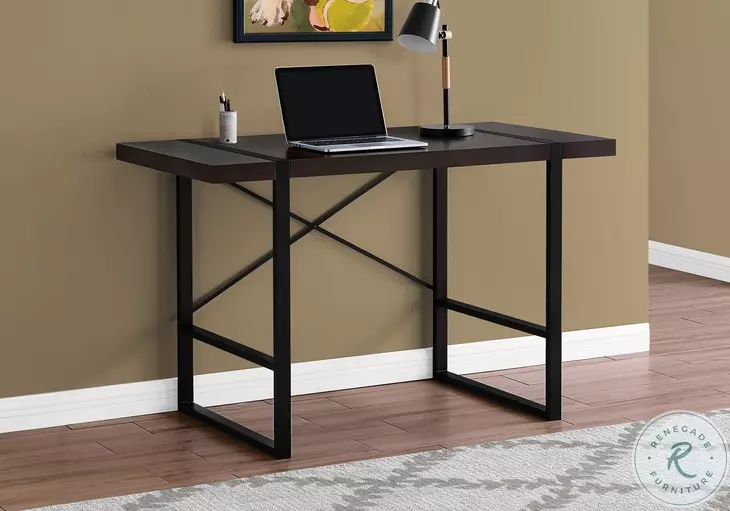7311 Black 48" Computer Desk