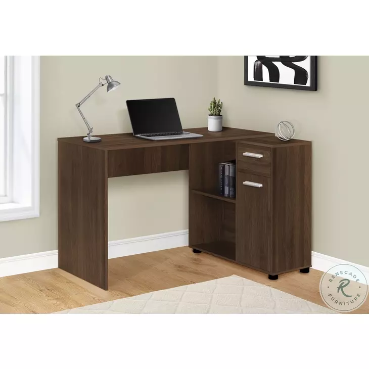 7348 Dark Walnut 46" Computer Desk