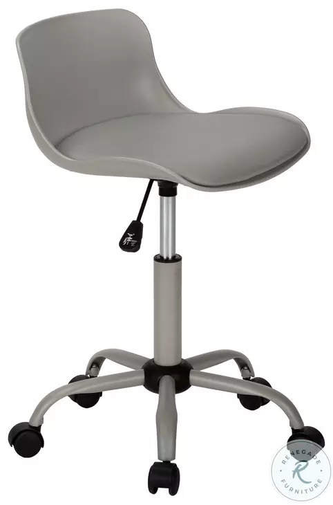 7465 Grey Swivel Adjustable Office Chair