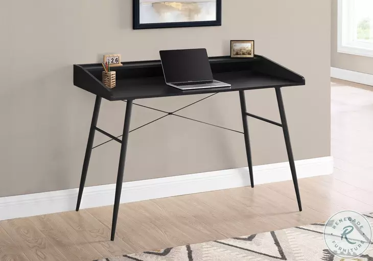 7537 Black 48" Computer Desk