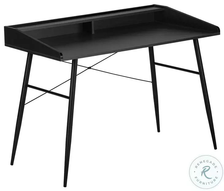 7537 Black 48" Computer Desk