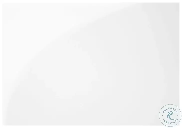 7582 White L Shaped Computer Desk