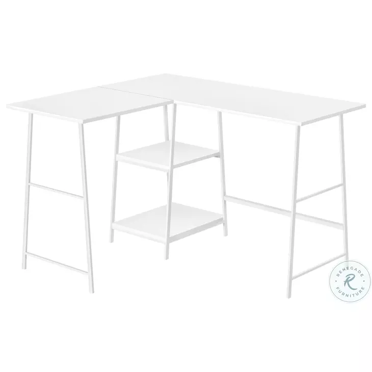 7596 White 48" Computer Desk